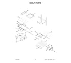 Maytag MFI2570FEW11 shelf parts diagram