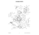 Whirlpool WEE515S0LV3 chassis parts diagram