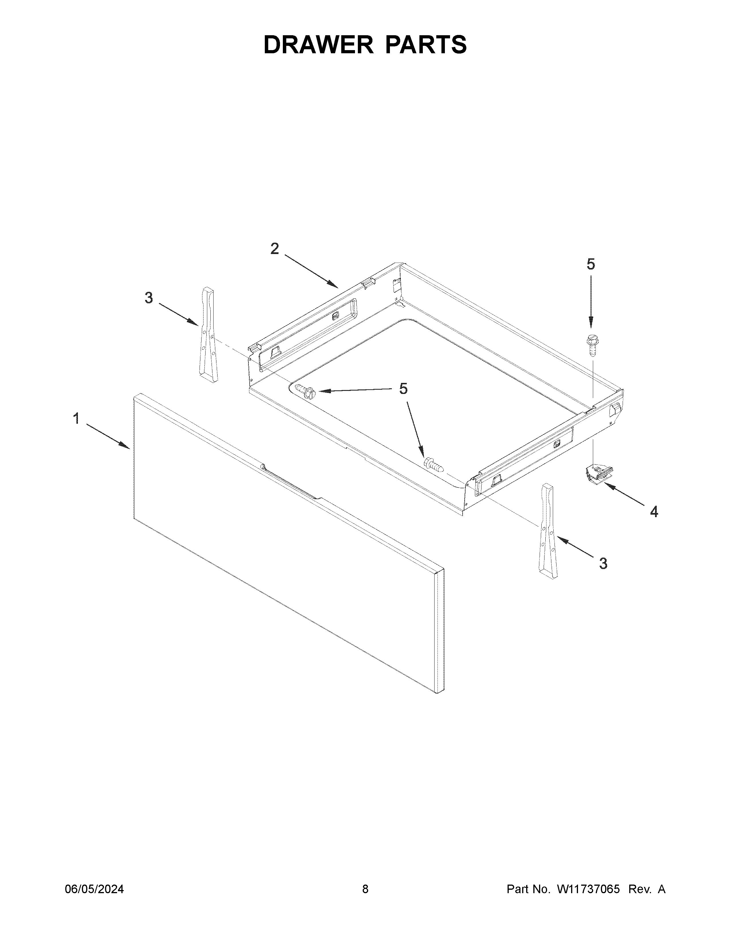 Drawer parts