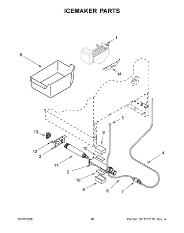Icemaker parts