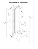 Refrigerator door parts