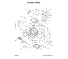 Whirlpool WEE515SALB3 chassis parts diagram