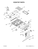 Cooktop parts