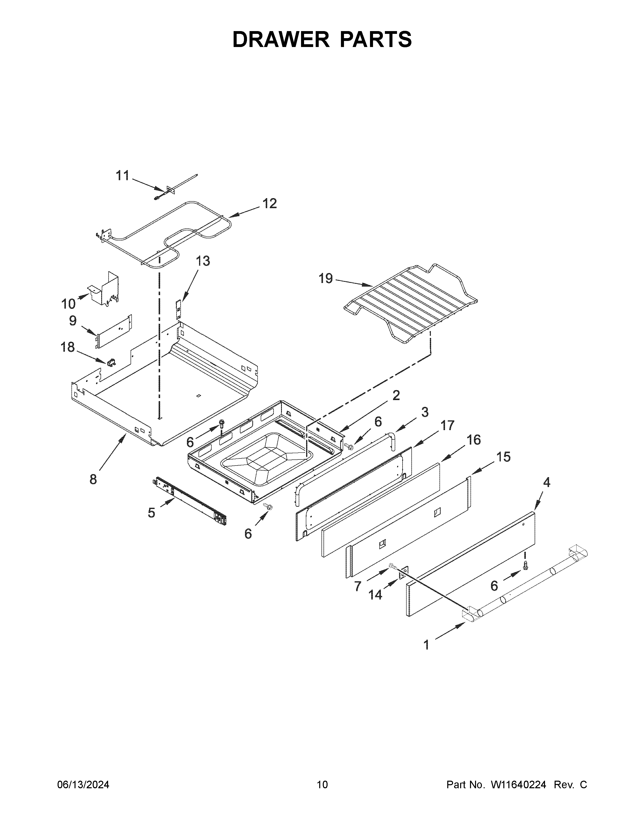 Drawer parts