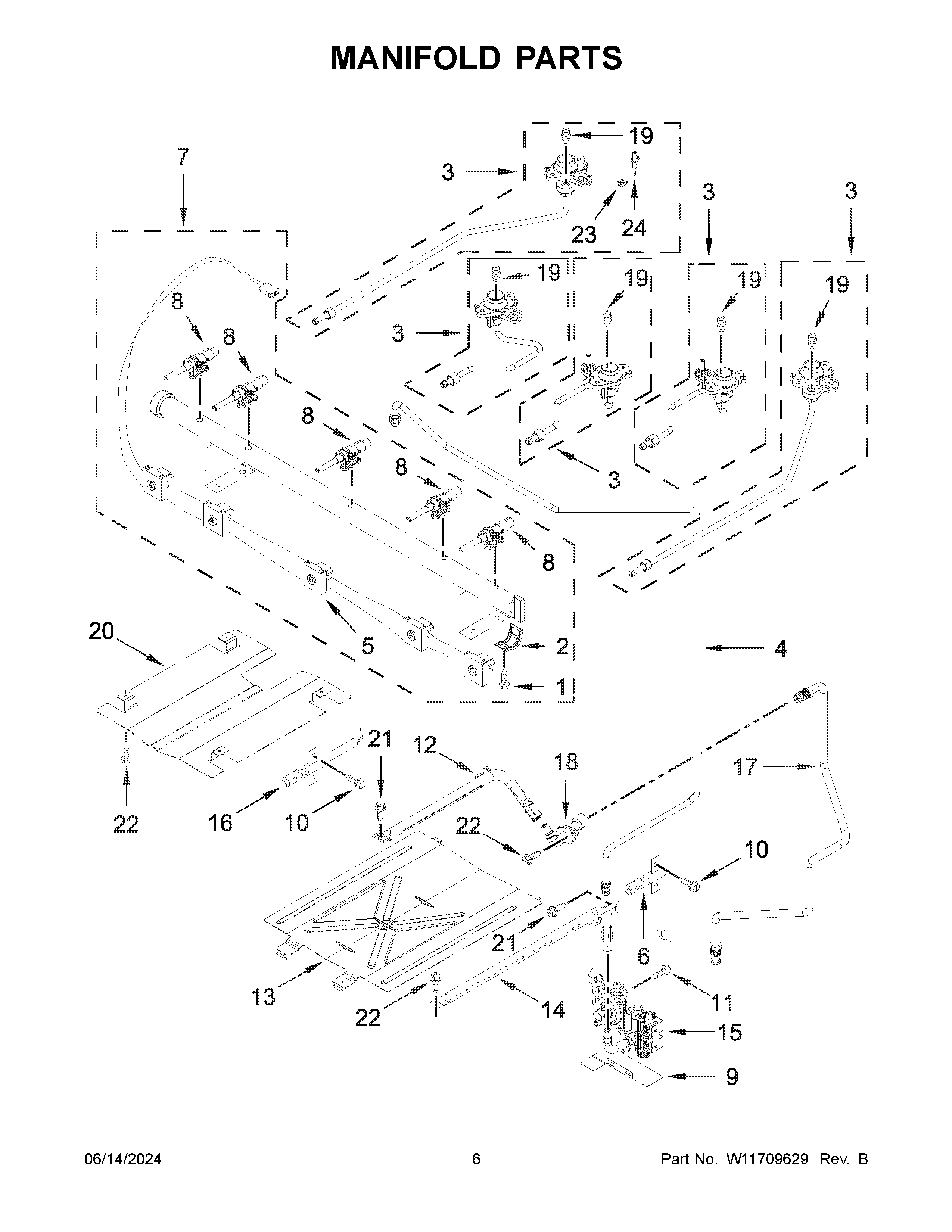 Manifold parts