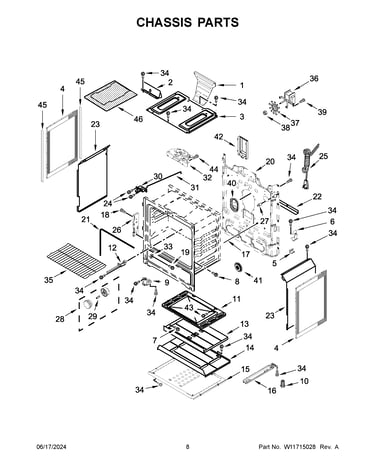 Chassis parts
