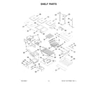 KitchenAid KRFC302ESS09 shelf parts diagram