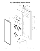 Refrigerator door parts