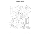 Amana AER6603SFW6 chassis parts diagram