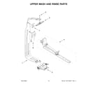 KitchenAid KDPM704KPS3 upper wash and rinse parts diagram