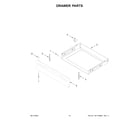 Amana ACR4303MFW8 drawer parts diagram