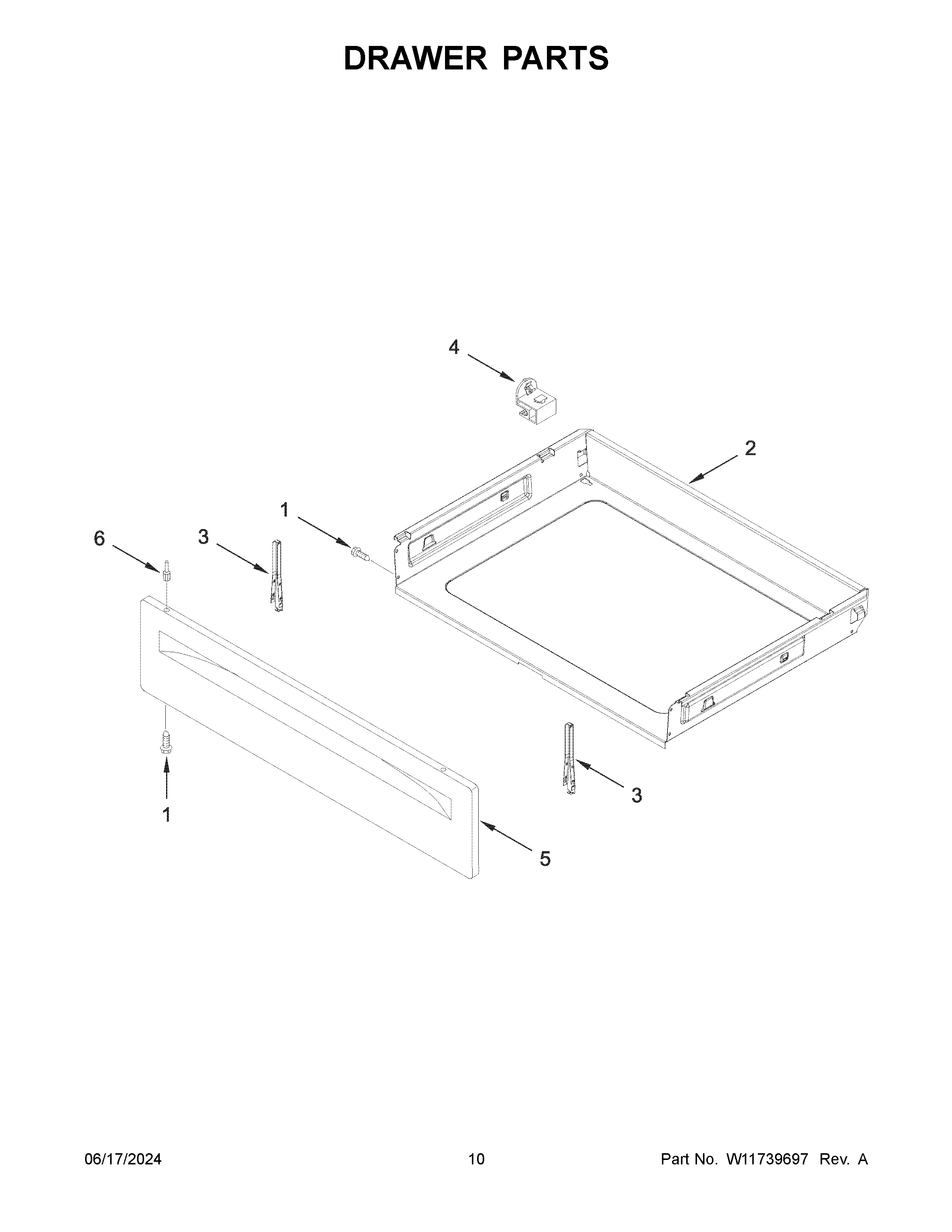 Drawer parts