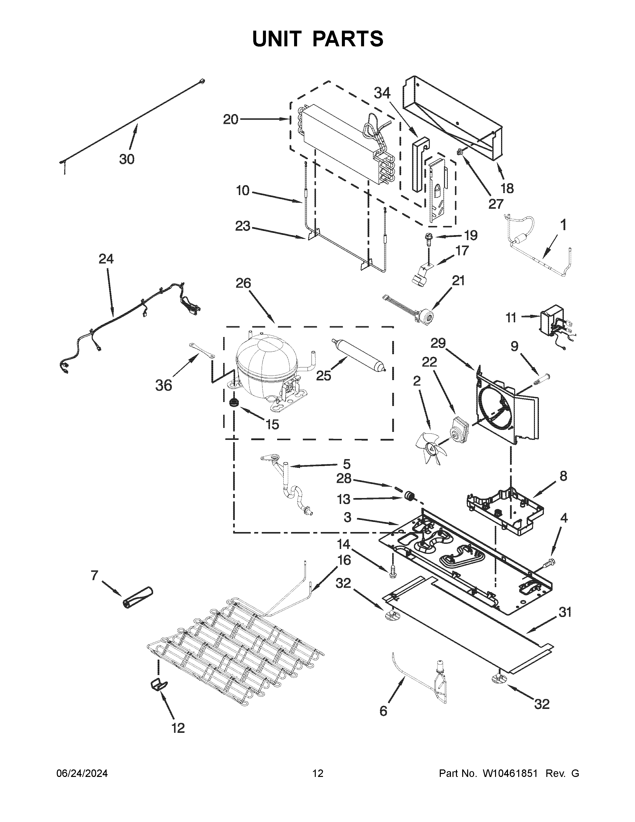 Unit parts