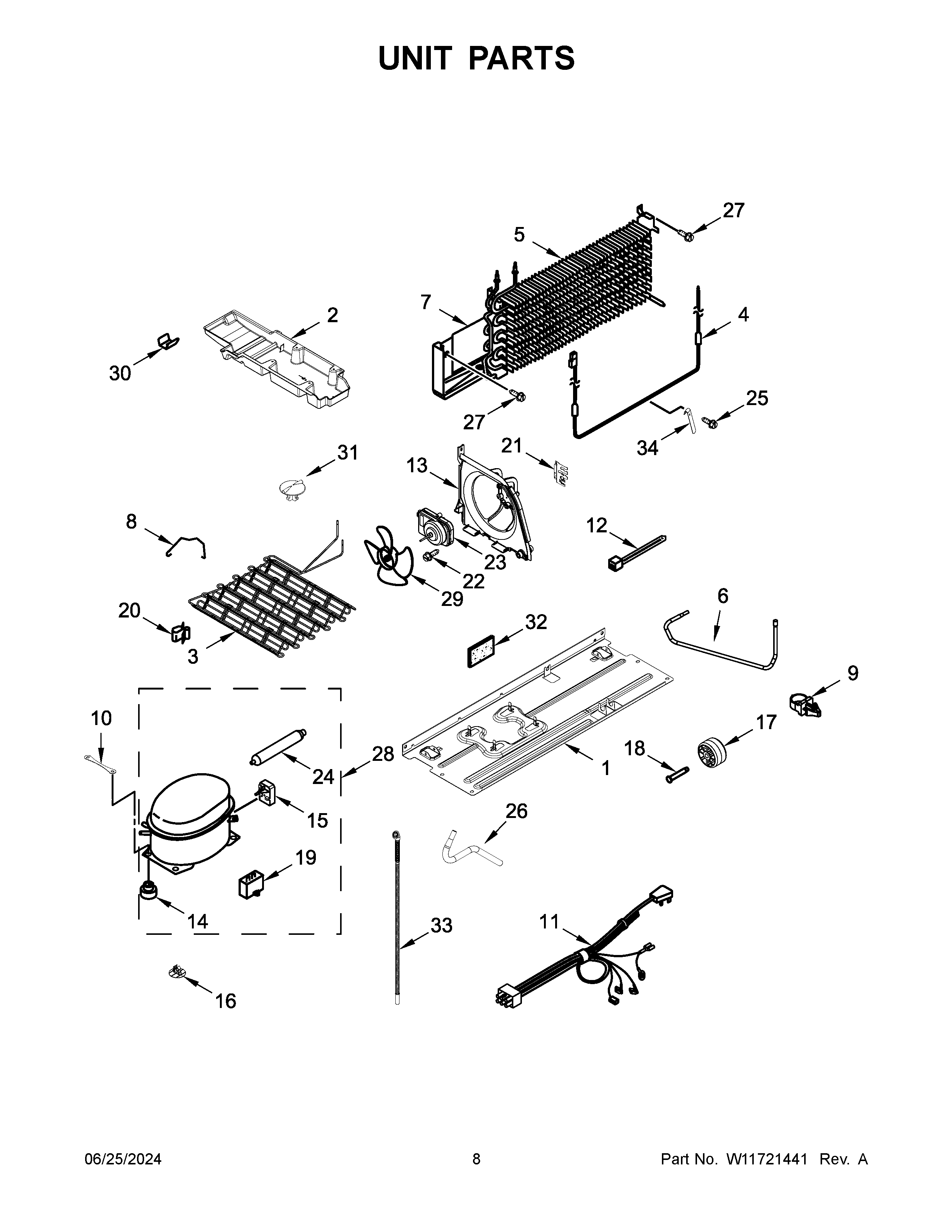 Unit parts