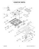 Cooktop parts