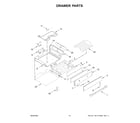 Jenn-Air JGS1450ML1 drawer parts diagram