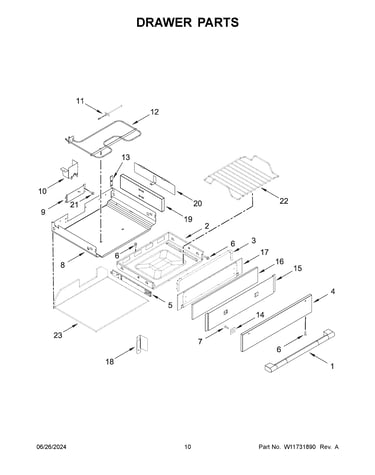 Drawer parts