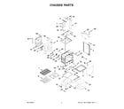 Whirlpool WEG750H0HW6 chassis parts diagram