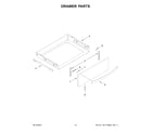 Whirlpool WEG750H0HB6 drawer parts diagram