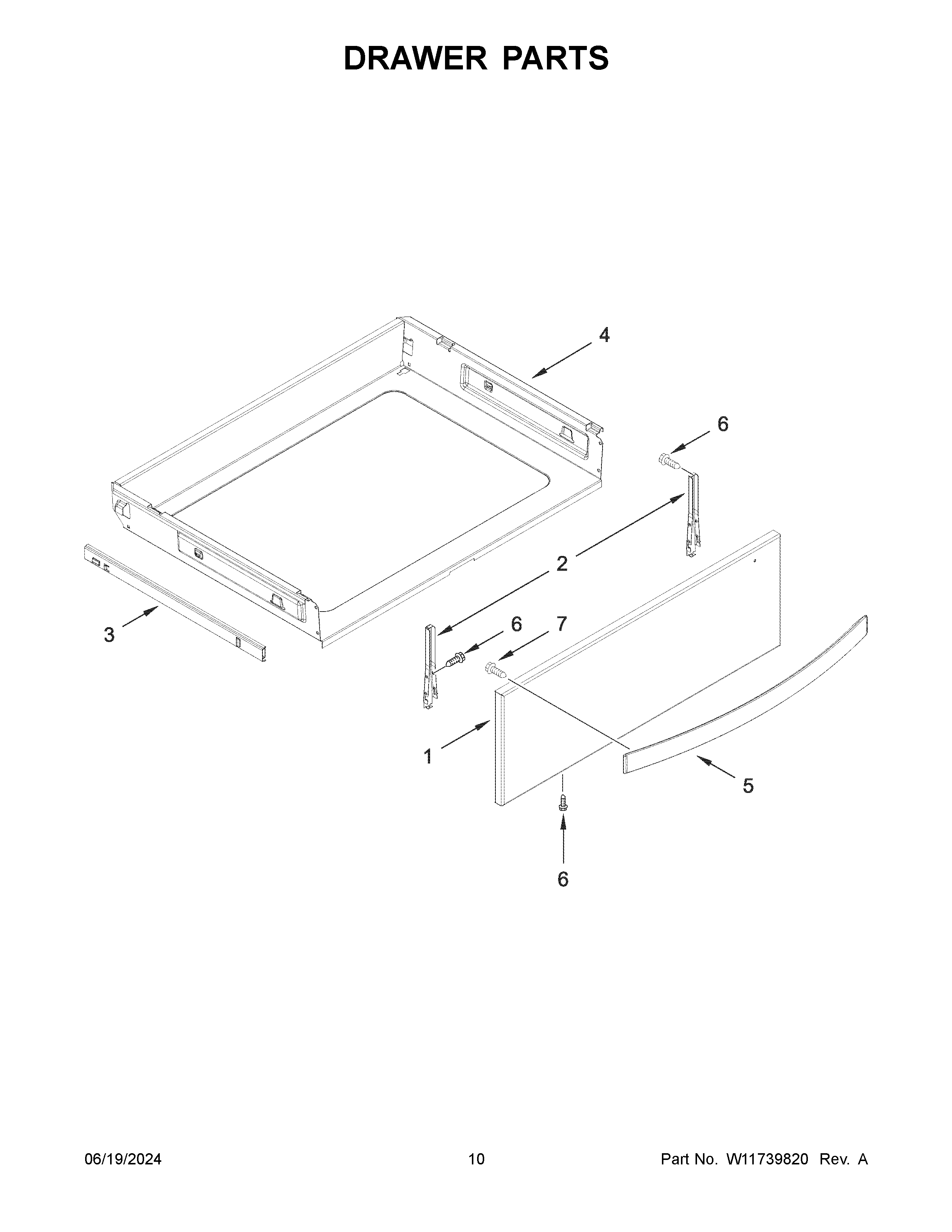 Drawer parts