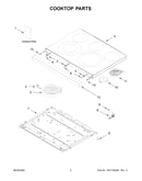 Cooktop parts