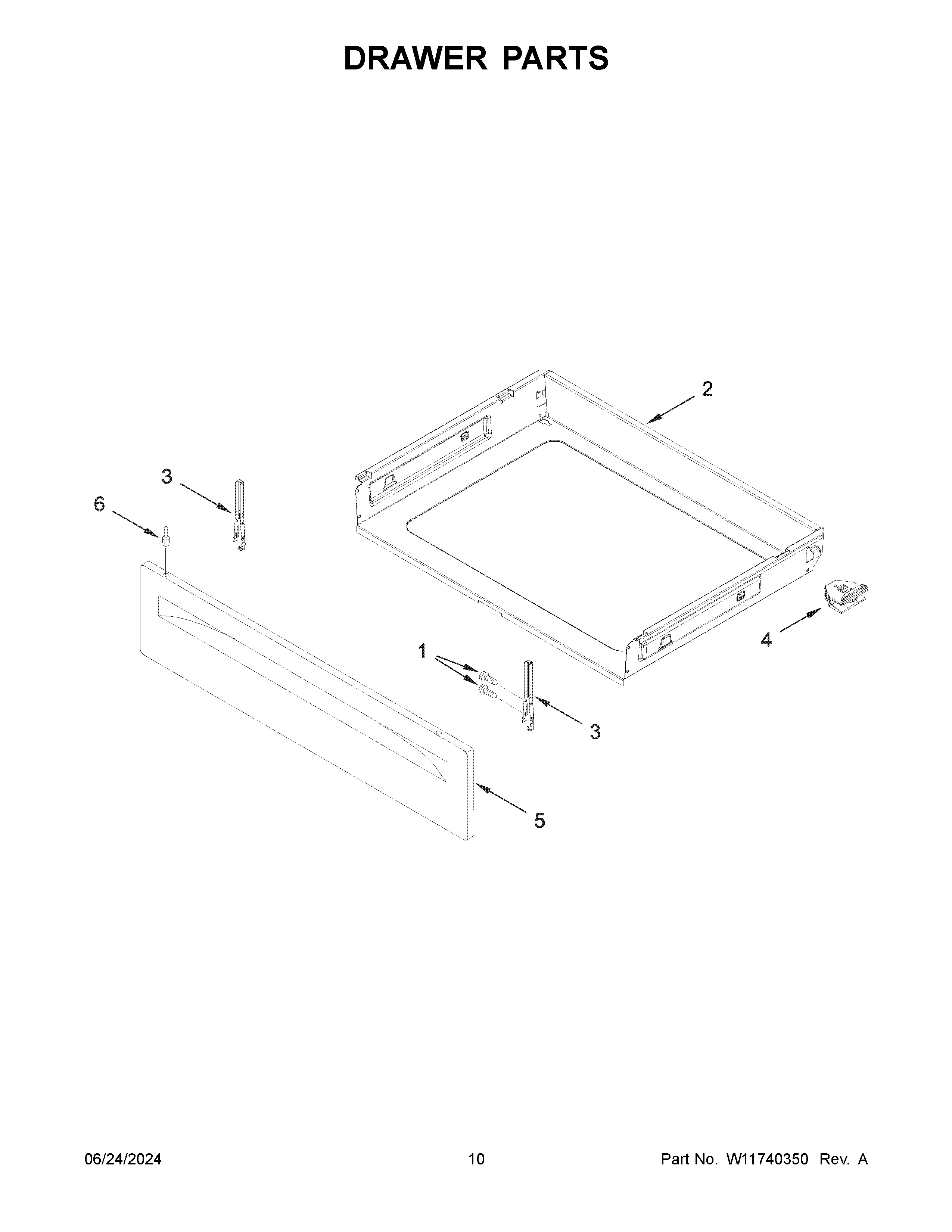 Drawer parts