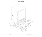 Jenn-Air JUGFL242HX02 unit parts diagram