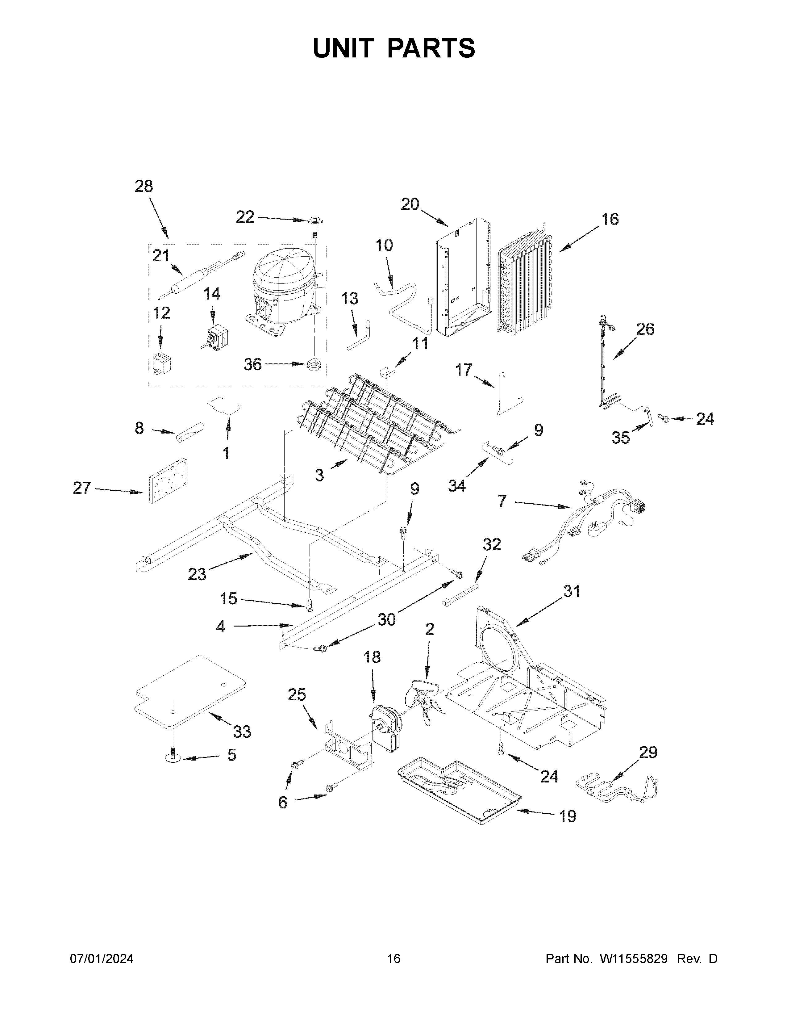 Unit parts