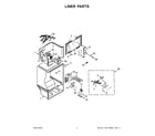 Whirlpool WRT311FZDZ05 liner parts diagram