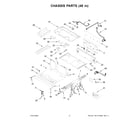 KitchenAid KFGC558JMB07 chassis parts (48 in) diagram