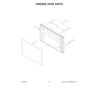 KitchenAid KRFF305EBS08 freezer door parts diagram