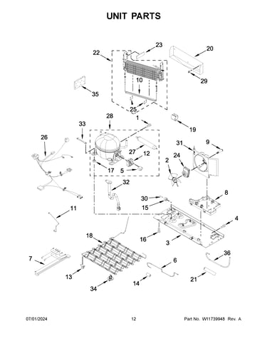 Unit parts