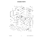 Whirlpool YWFES5030RW0 chassis parts diagram