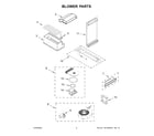 Jenn-Air JDS1750ML0 blower parts diagram