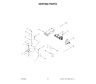 KitchenAid KFDC506JPA03 venting parts diagram