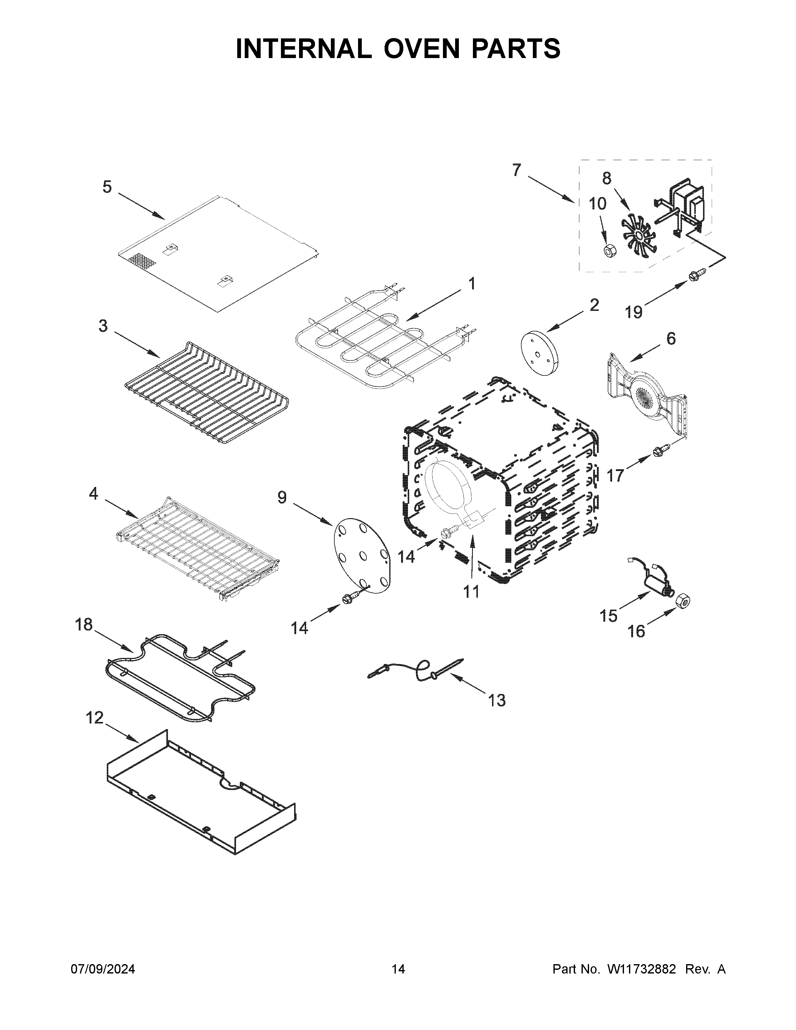 INTERNAL OVEN PARTS