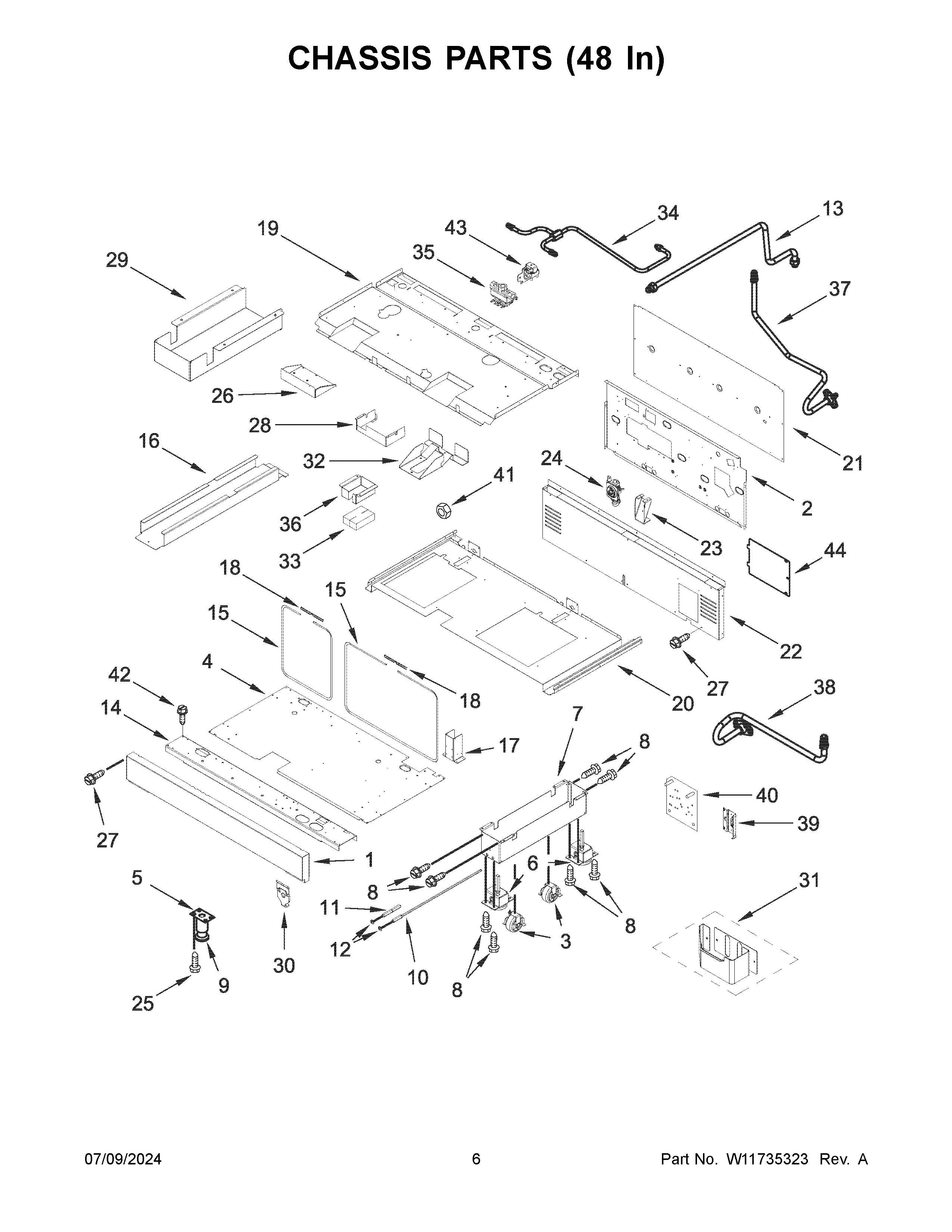 CHASSIS PARTS (48 IN)