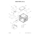 KitchenAid KFGC558JBK07 oven parts (18 in) diagram