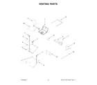 KitchenAid KFGC558JBK07 venting parts diagram