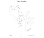 Maytag MSS25N4MKZ10 air flow parts diagram