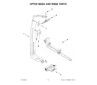 Maytag MDB9959SKZ2 upper wash and rinse parts diagram