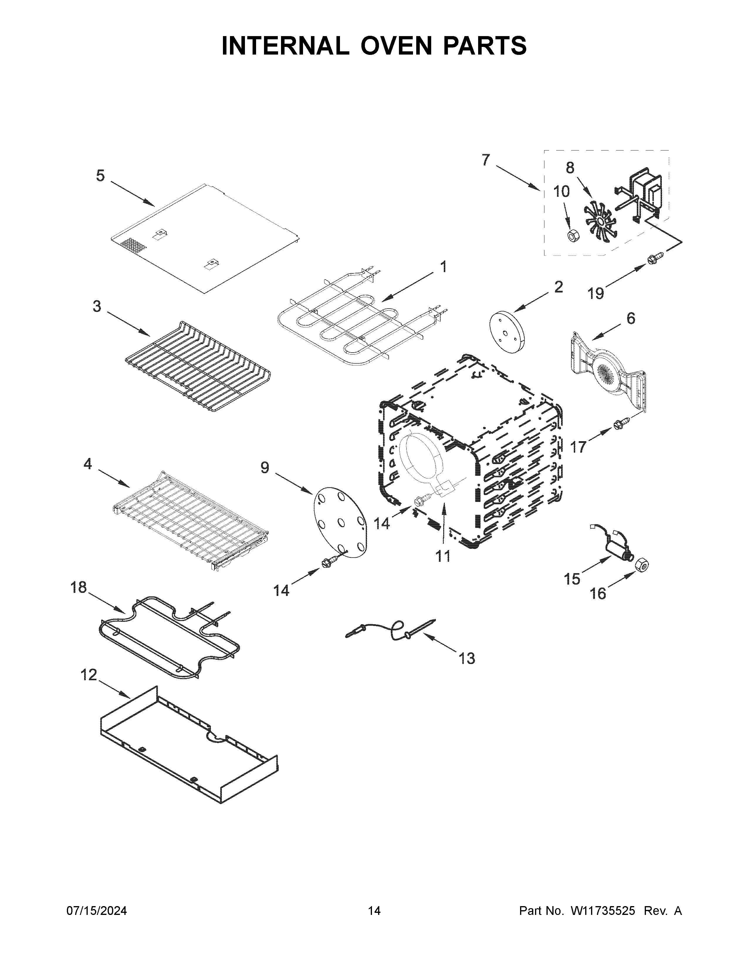 INTERNAL OVEN PARTS