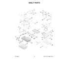 Maytag MFC2062FEZ13 shelf parts diagram