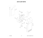 Amana ASI2175GRW10 air flow parts diagram