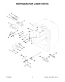 Refrigerator liner parts