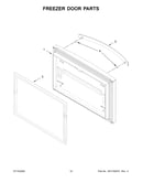 Freezer door parts