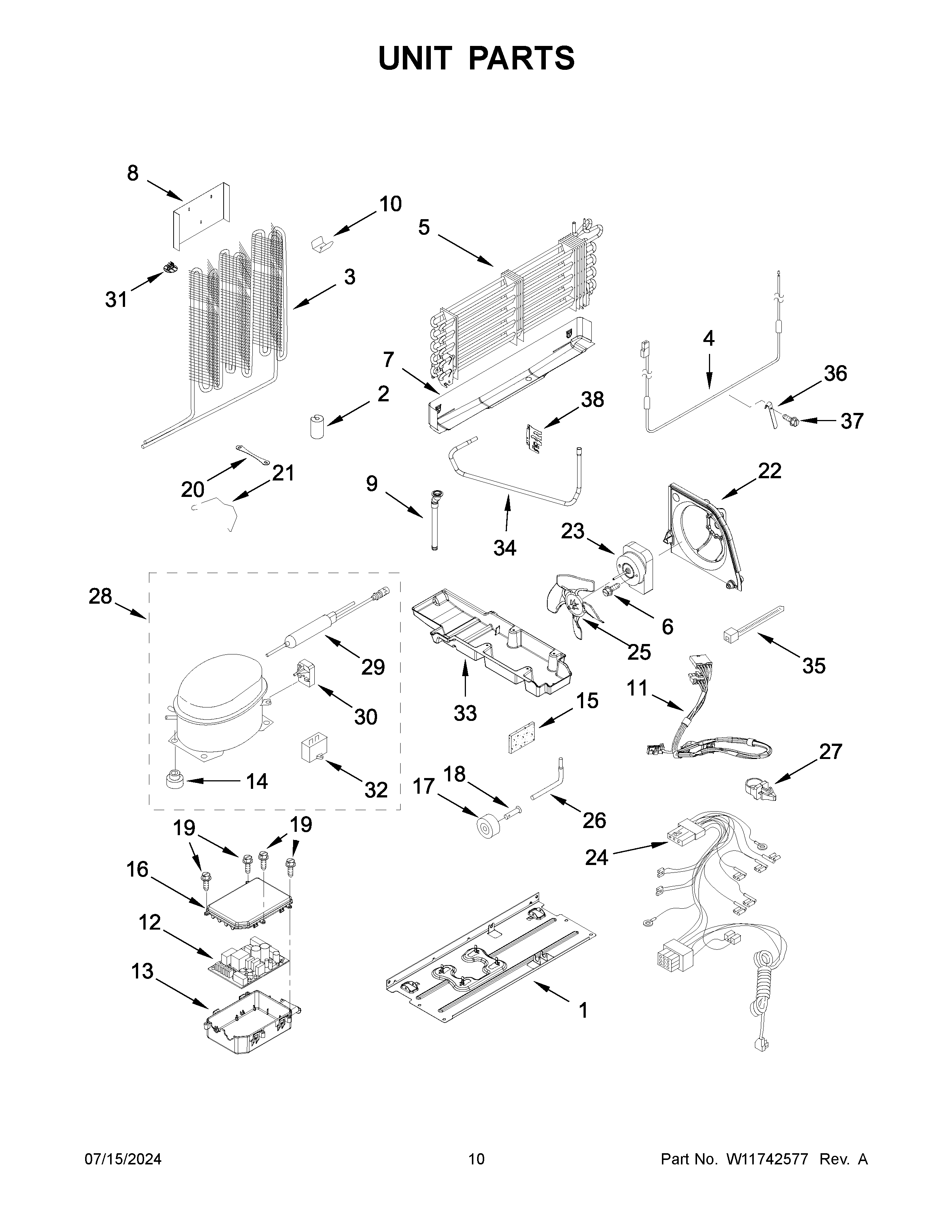 Unit parts
