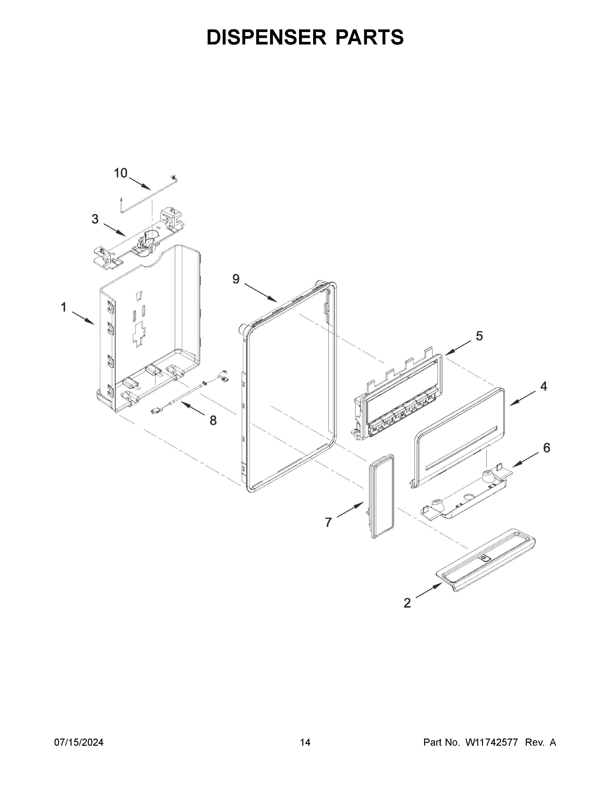 Dispenser parts