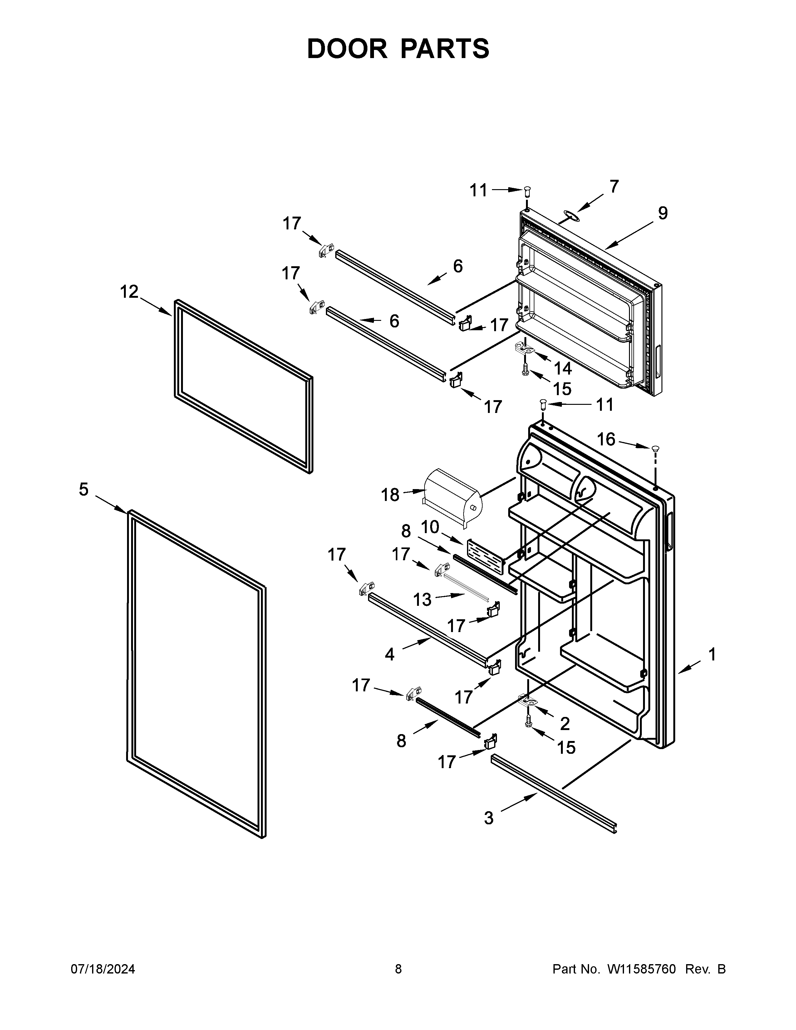 Door parts