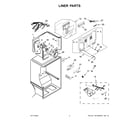 Maytag MRT118FFFZ10 liner parts diagram